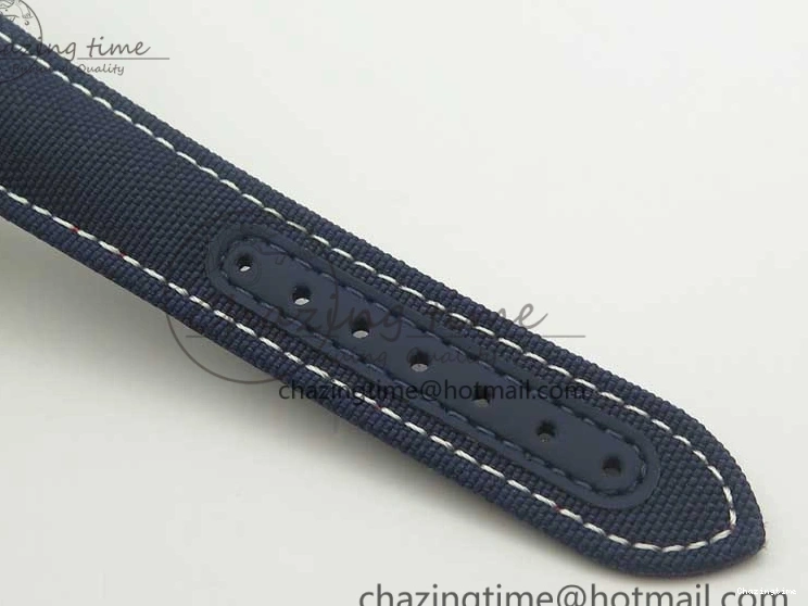 0426 EasyCare Aqua Terra Master Ryder Cup Edition VSF 1:1 Best Edition White Textured Dial on Blue Nylon Strap A8500 Super Clone 8016